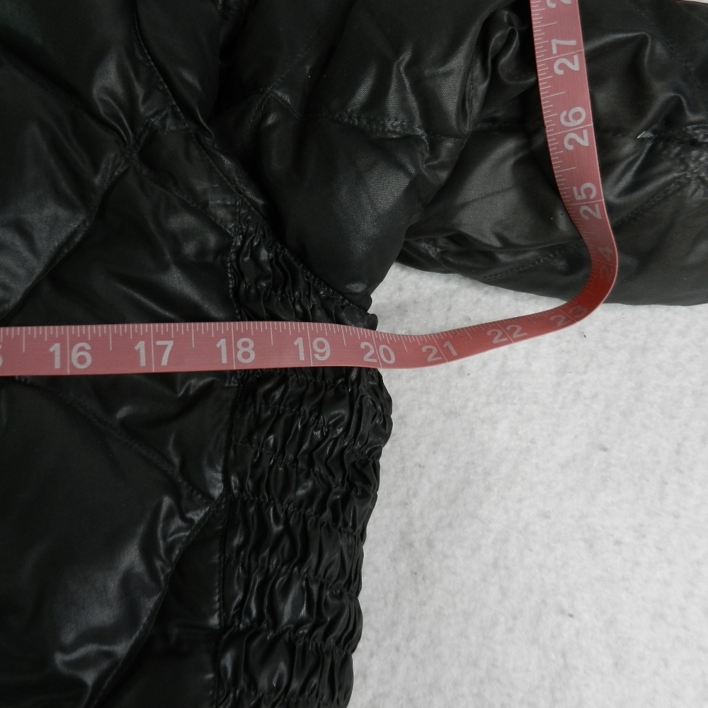 Eddie Bauer Jacket Coat Womens Goose Down Diamond Quilted Skyliner Gray Medium - Picture 16 of 16